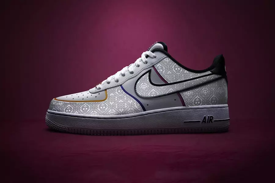 Nike Day of the Dead Día de Los Muertos Air Force 1 Data de lançamento