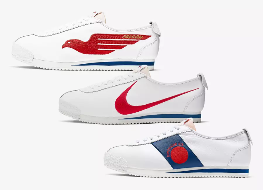 Hình ảnh chính thức của Gói giày Nike Cortez "Shoe Dog"