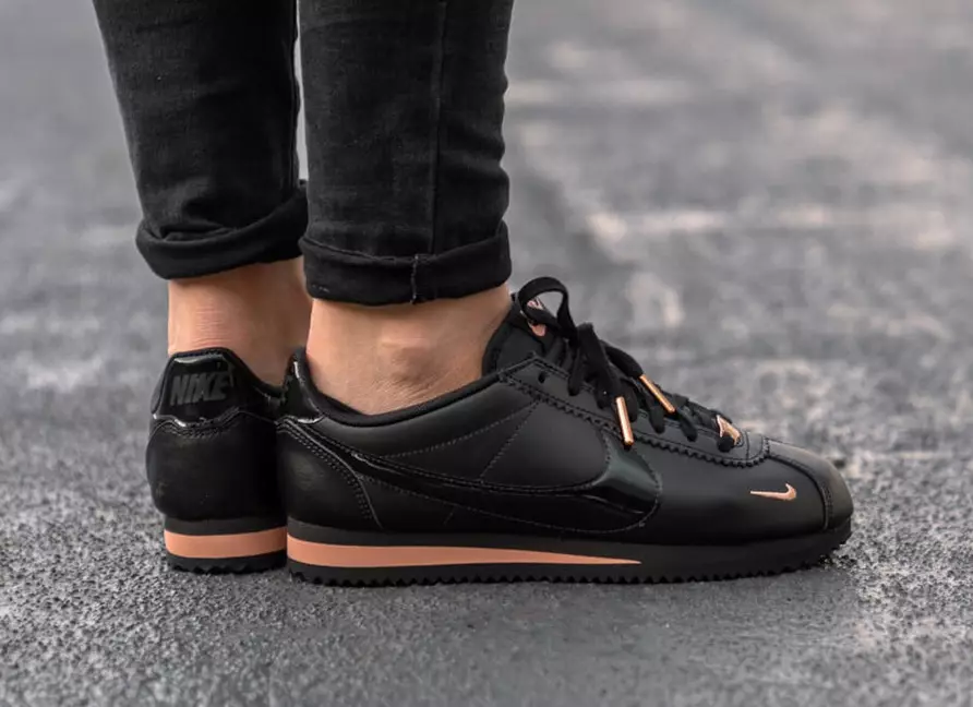 Nike Cortez Black Rose Gold 905614-010 Release Datum