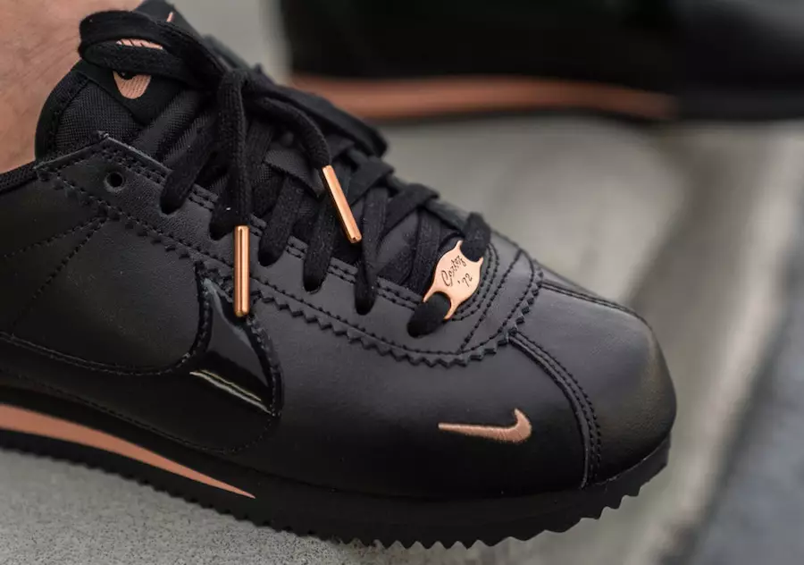 Nike Cortez Black Rose Gold 905614-010 Tanggal Rilis