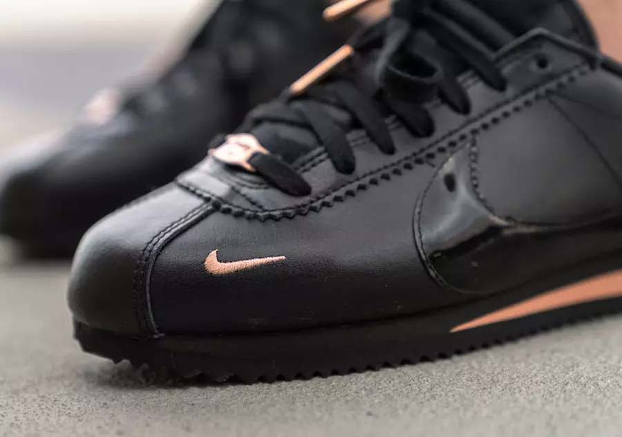 Nike Cortez Black Rose Gold 905614-010 Tanggal Rilis