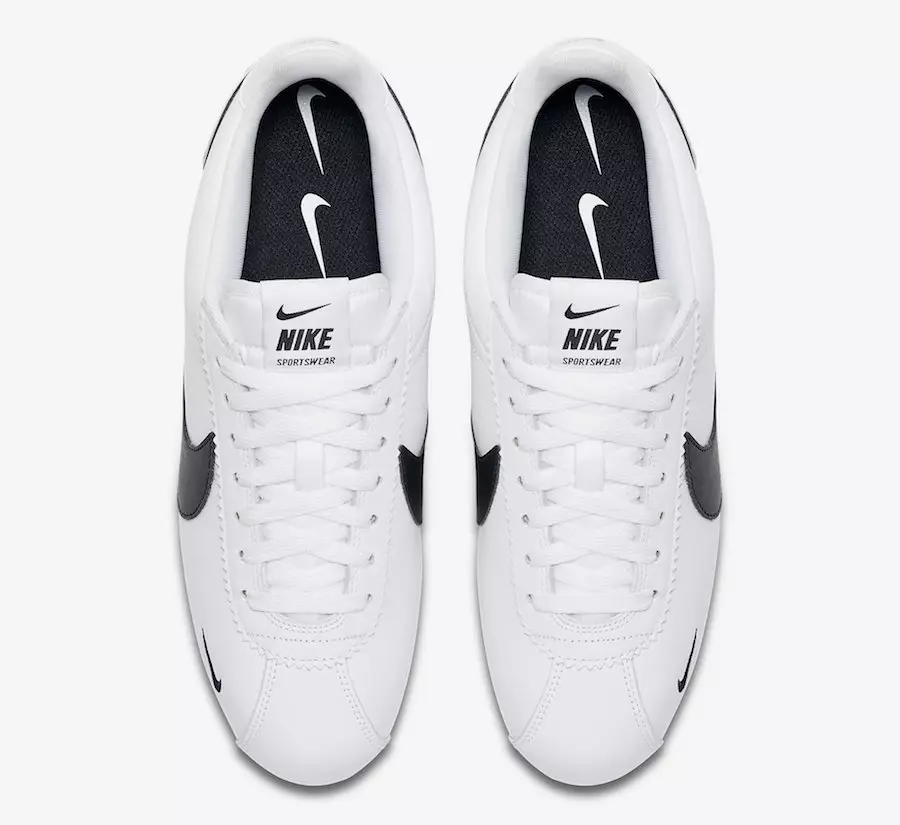 Nike Cortez Premium Blanc Negre 807480-104 Data de llançament