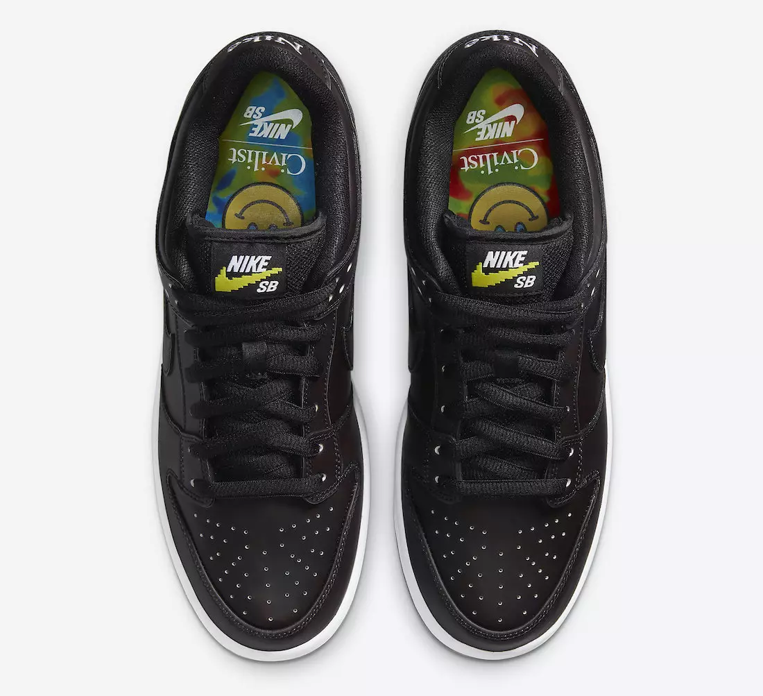 Civilist Nike SB Dunk Low CZ5123-001 ဖြန့်ချိသည့်ရက်စွဲစျေးနှုန်း