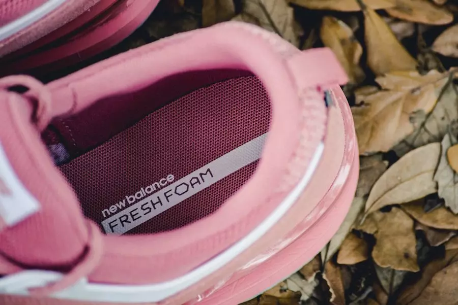 New Balance 574 camoscio rosa