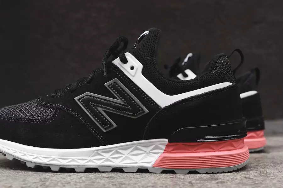 New Balance 574 roze hakken