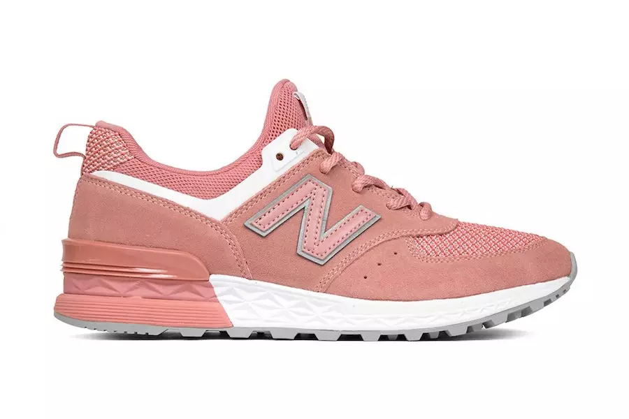 New Balance 574 Sports Dusted Peach