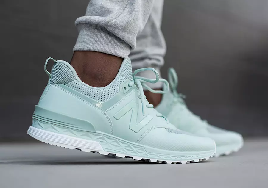 New Balance 574 Sport Menta Burdeos