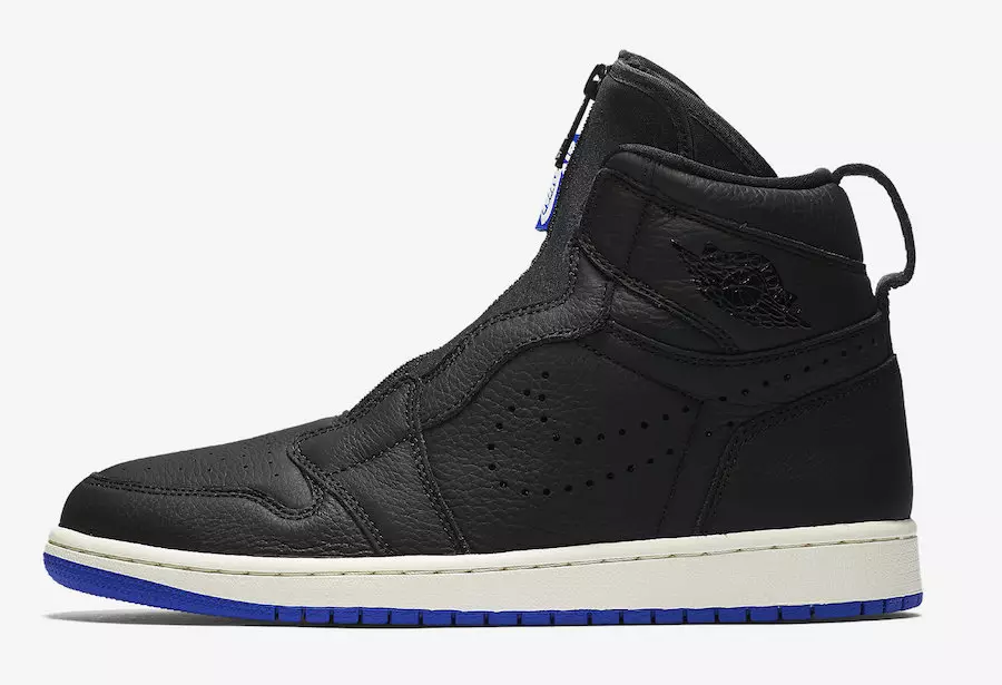 Air Jordan 1 High Zip Black Hyper Royal Sail AR4833-001 გამოშვების თარიღი