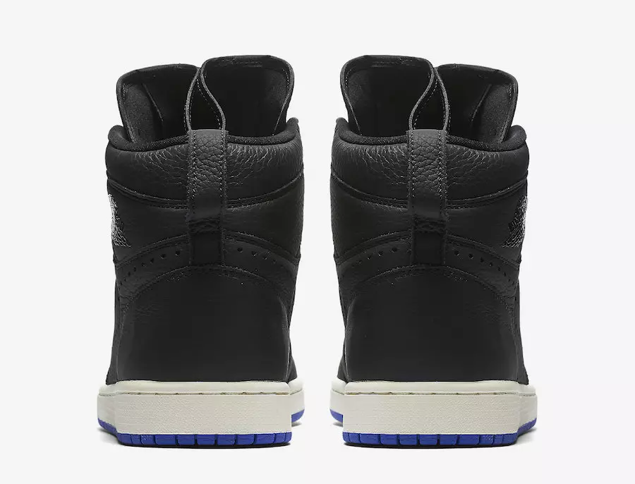 Air Jordan 1 High Zip Black Hyper Royal Sail AR4833-001 Utgivningsdatum