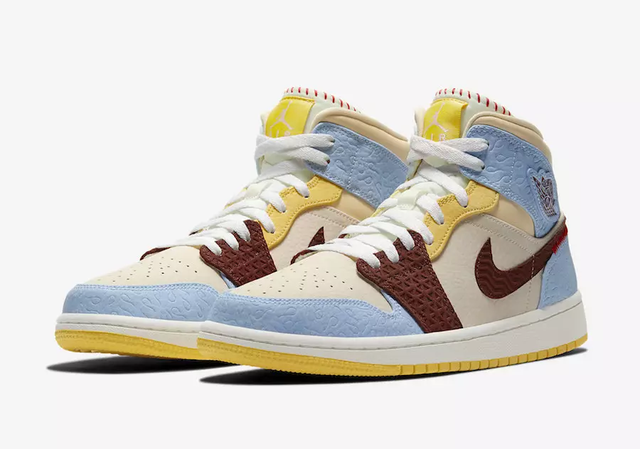 Picha Rasmi za Maison Chateau x Air Jordan 1 Mid