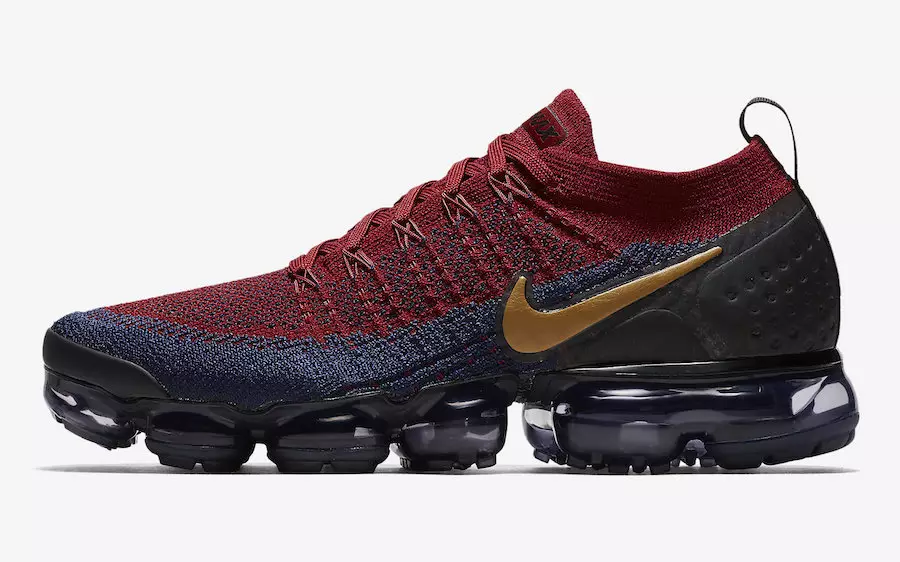 Nike Air VaporMax 2 Olympic Team Red Obsidian 942842-604 تاريخ الإصدار