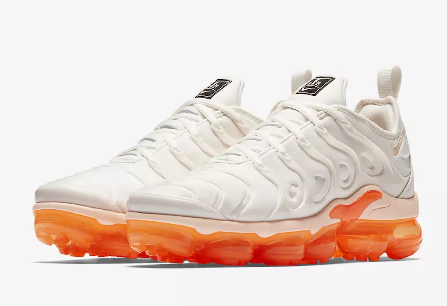 Nike Air VaporMax Plus Blanche Orange AO4550-005