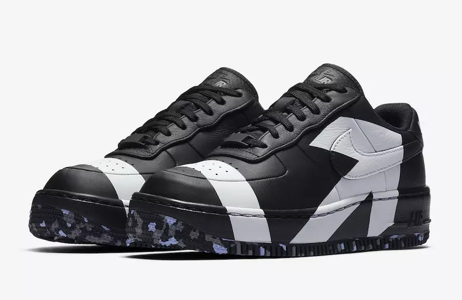 Nike Air Force 1 Low Upstep Black White 898421-001 Útgáfudagur