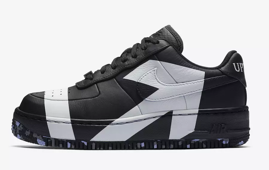 Nike Air Force 1 Low Upstep Black White 898421-001 ဖြန့်ချိသည့်ရက်စွဲ