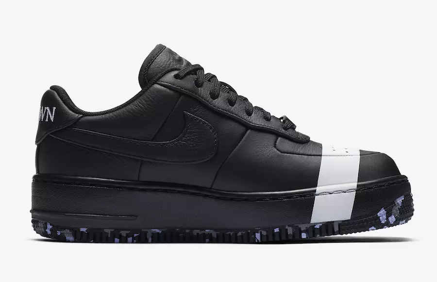 Nike Air Force 1 Low Upstep Black White 898421-001 Дата выпуску