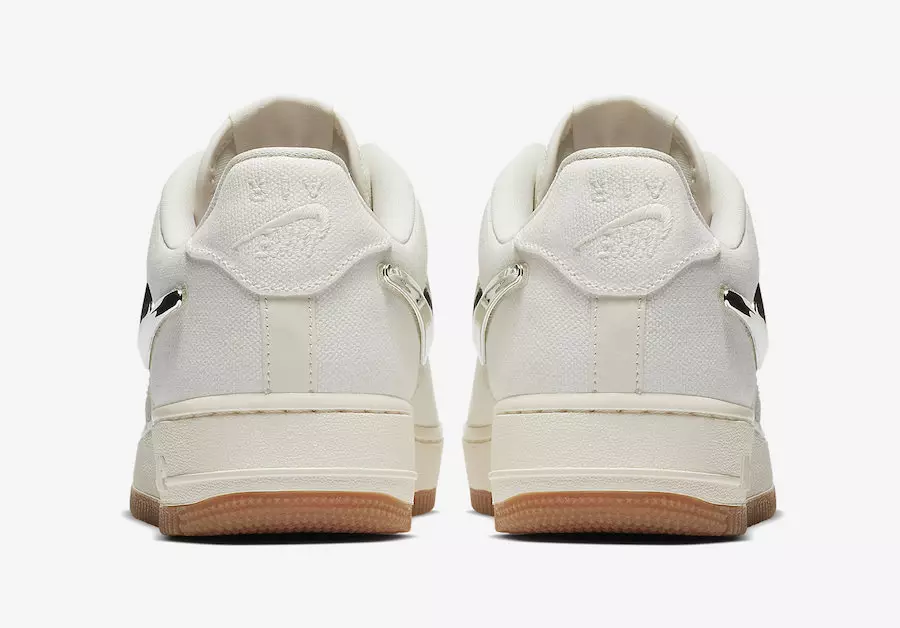 Travis Scott Nike Air Force 1 Low Sail Gum AQ4211-101