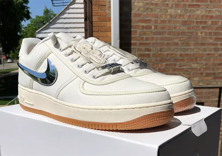 Travis Scott Nike Air Force 1 Niski Żagiel