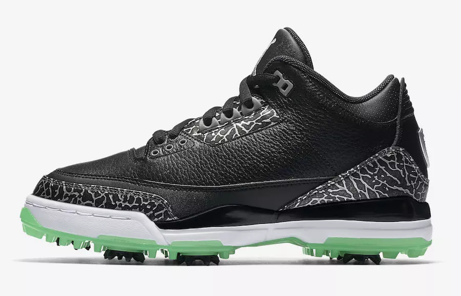 Air Jordan 3 Golf Green Glow AJ3783-001 תאריך יציאה