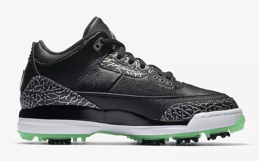 Air Jordan 3 Golf Green Glow AJ3783-001 Tarikh Tayangan