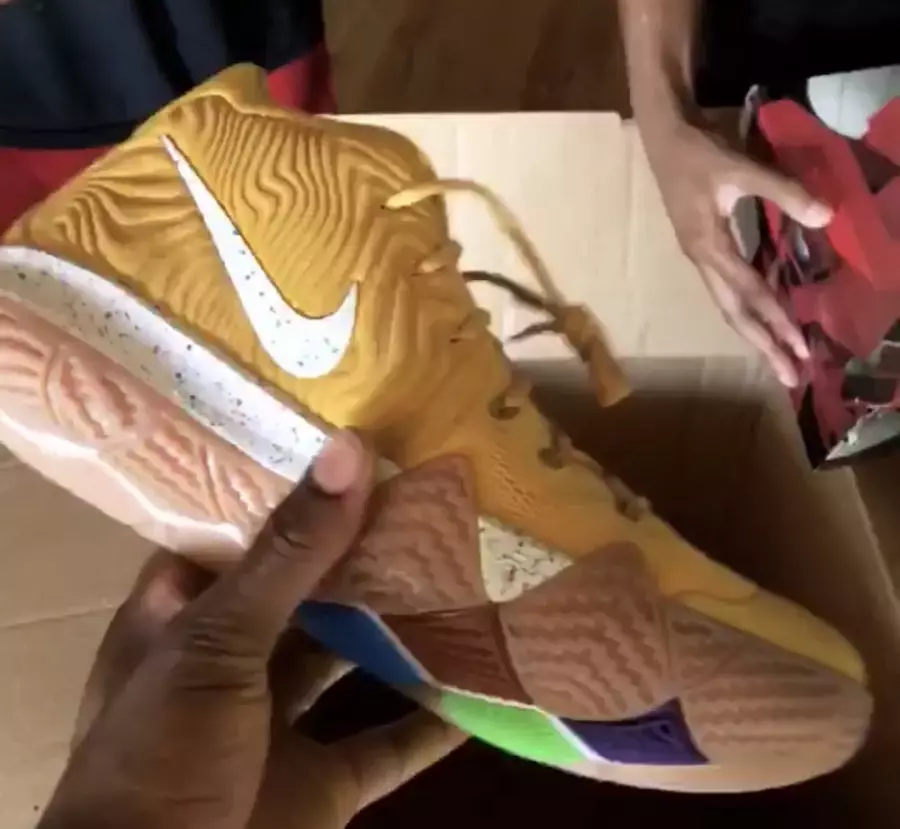 Nike Kyrie 4 Cinnamon Toast Crunch graudaugu iepakojums