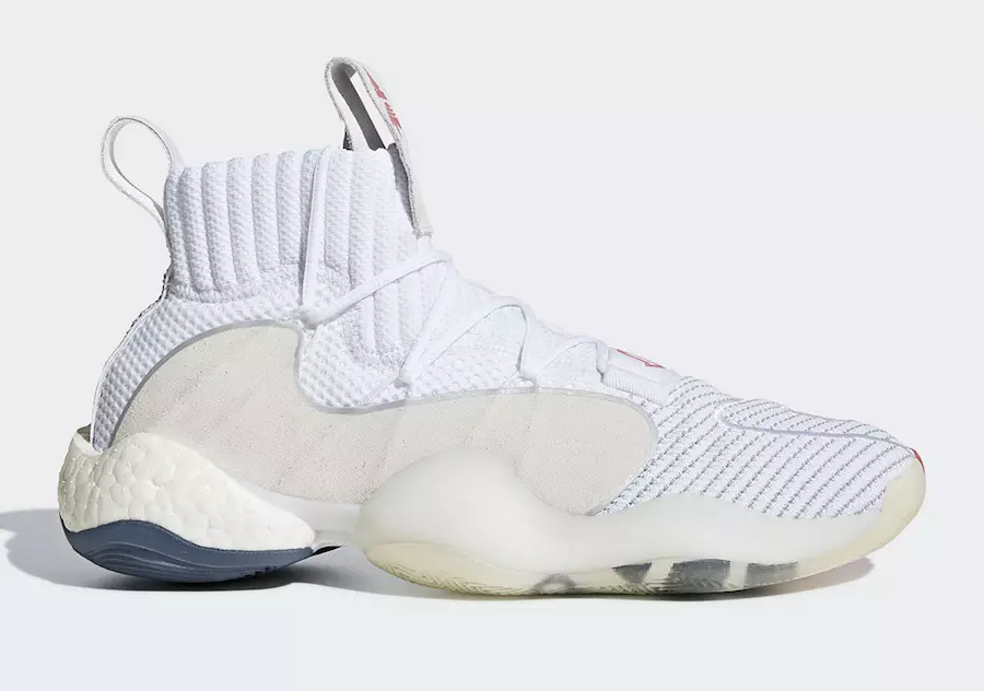 Adidas Crazy BYW X Cloud White Kirkkaanpunainen B42246 Julkaisupäivä