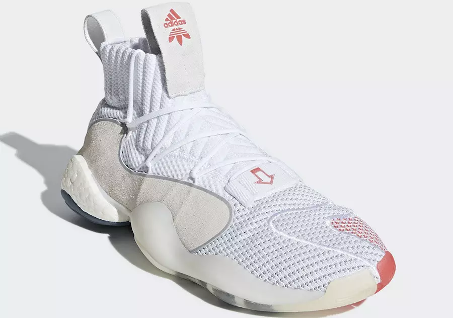 adidas Crazy BYW X Cloud White Bright Red B42246 ဖြန့်ချိသည့်ရက်စွဲ