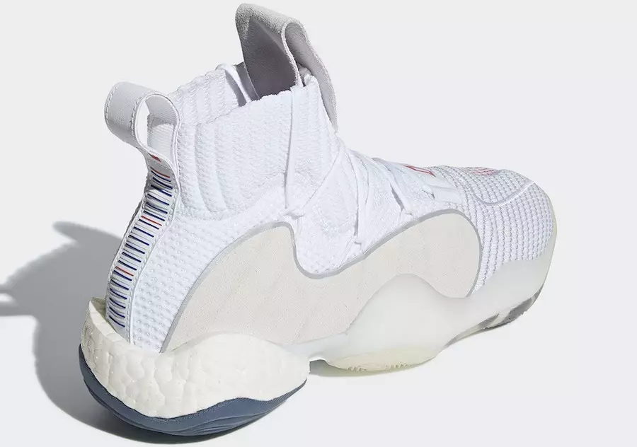 Adidas Crazy BYW X Cloud White Kirkkaanpunainen B42246 Julkaisupäivä