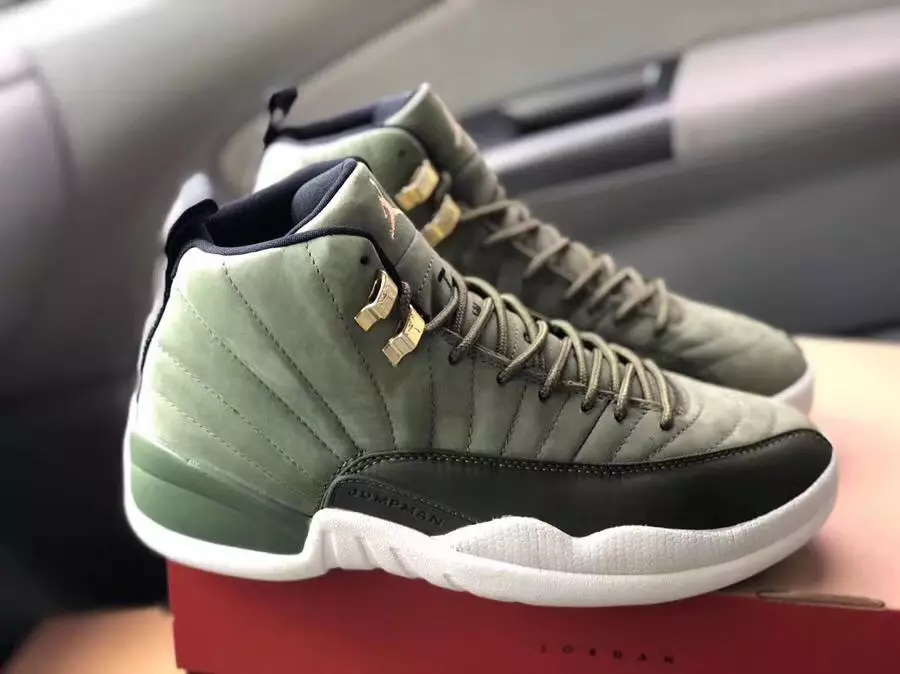 Air Jordan 12 CP3 Chris Paul Class 2003 Olive Canvas Väljalaskekuupäev