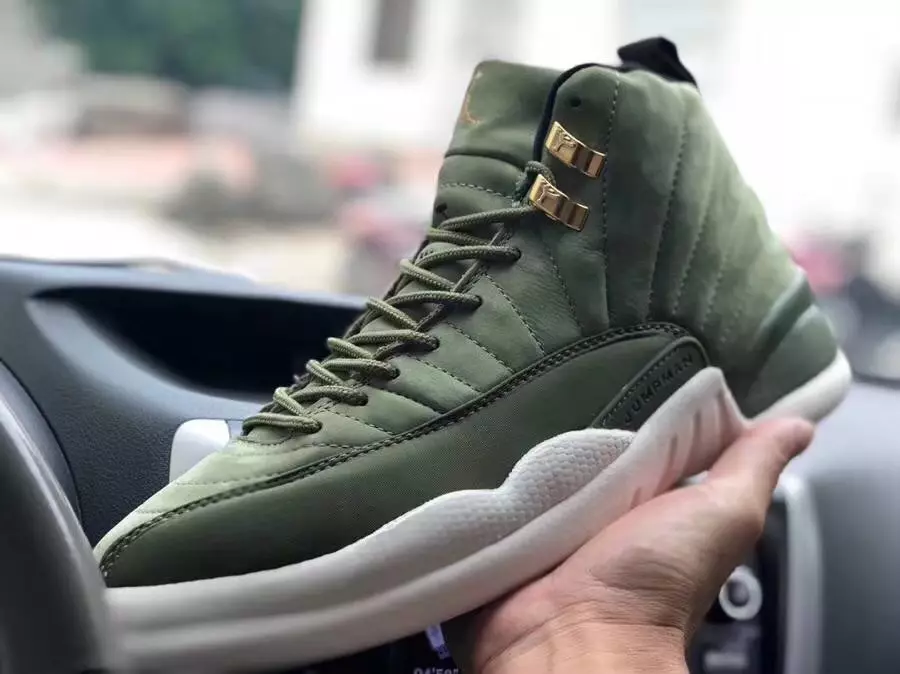 Air Jordan 12 CP3 Chris Paul Klasa e 2003 Olive Canvas Data e lëshimit