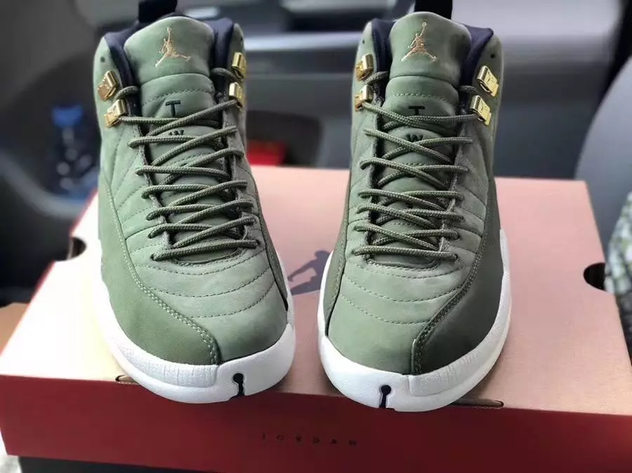 Air Jordan 12 CP3 Chris Paul Class 2003 Olive Canvas Väljalaskekuupäev