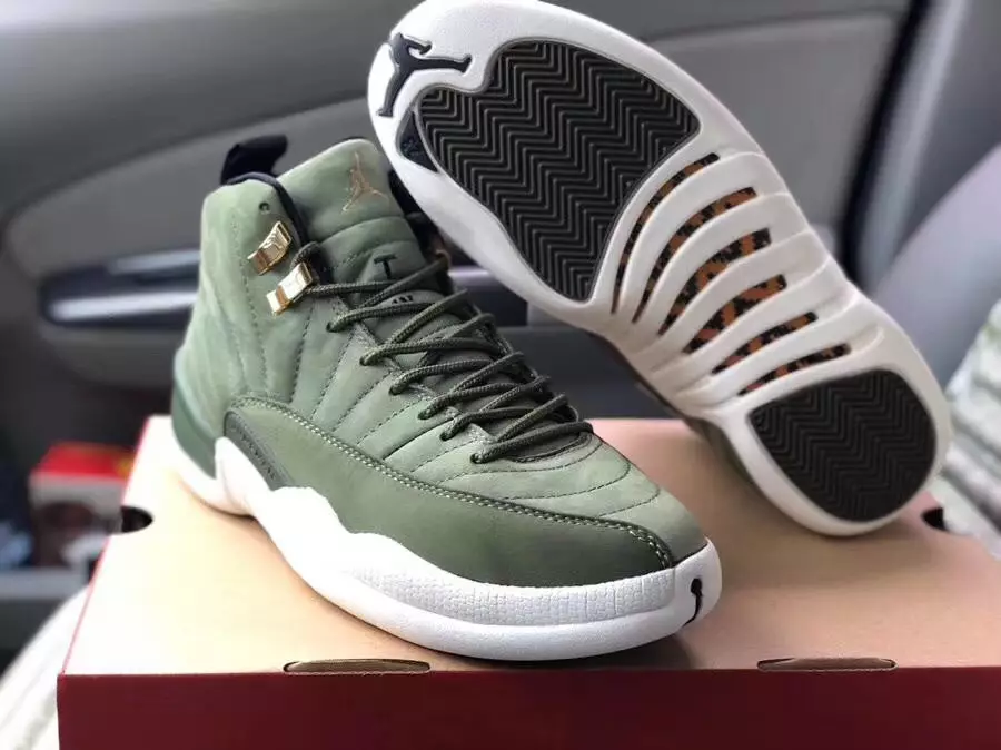 Air Jordan 12 CP3 Chris Paul Class ၏ 2003 Olive Canvas ဖြန့်ချိသည့်ရက်စွဲ