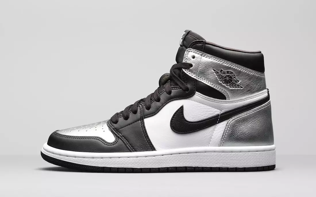 Air Jordan 1 Metallic Silver Toe CD0461-001 Data de llançament