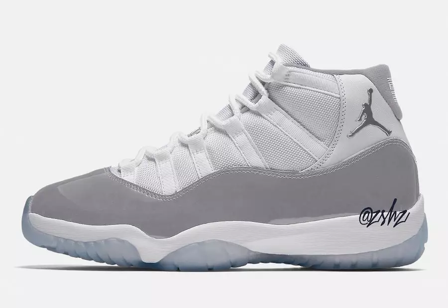 „Air Jordan 11 WMNS Vast Grey AR0715-100“ išleidimo data