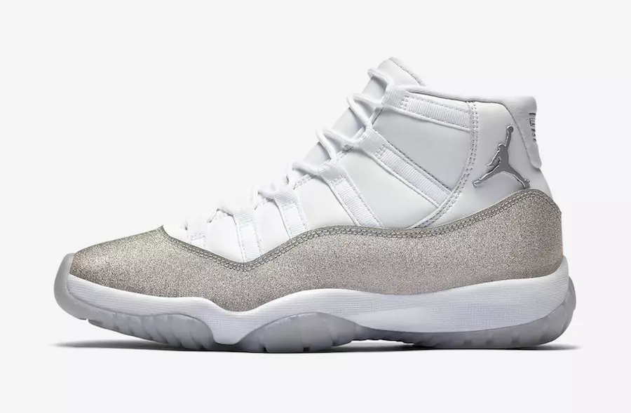 Air Jordan 11 WMNS Blanc Métallique Argent AR0715-100 2019 Date de Sortie