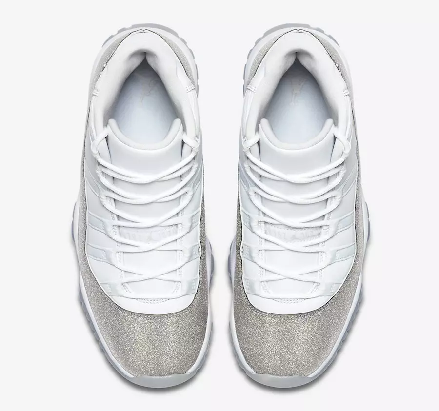 Air Jordan 11 WMNS Blanc Métallique Argent AR0715-100 2019 Date de Sortie