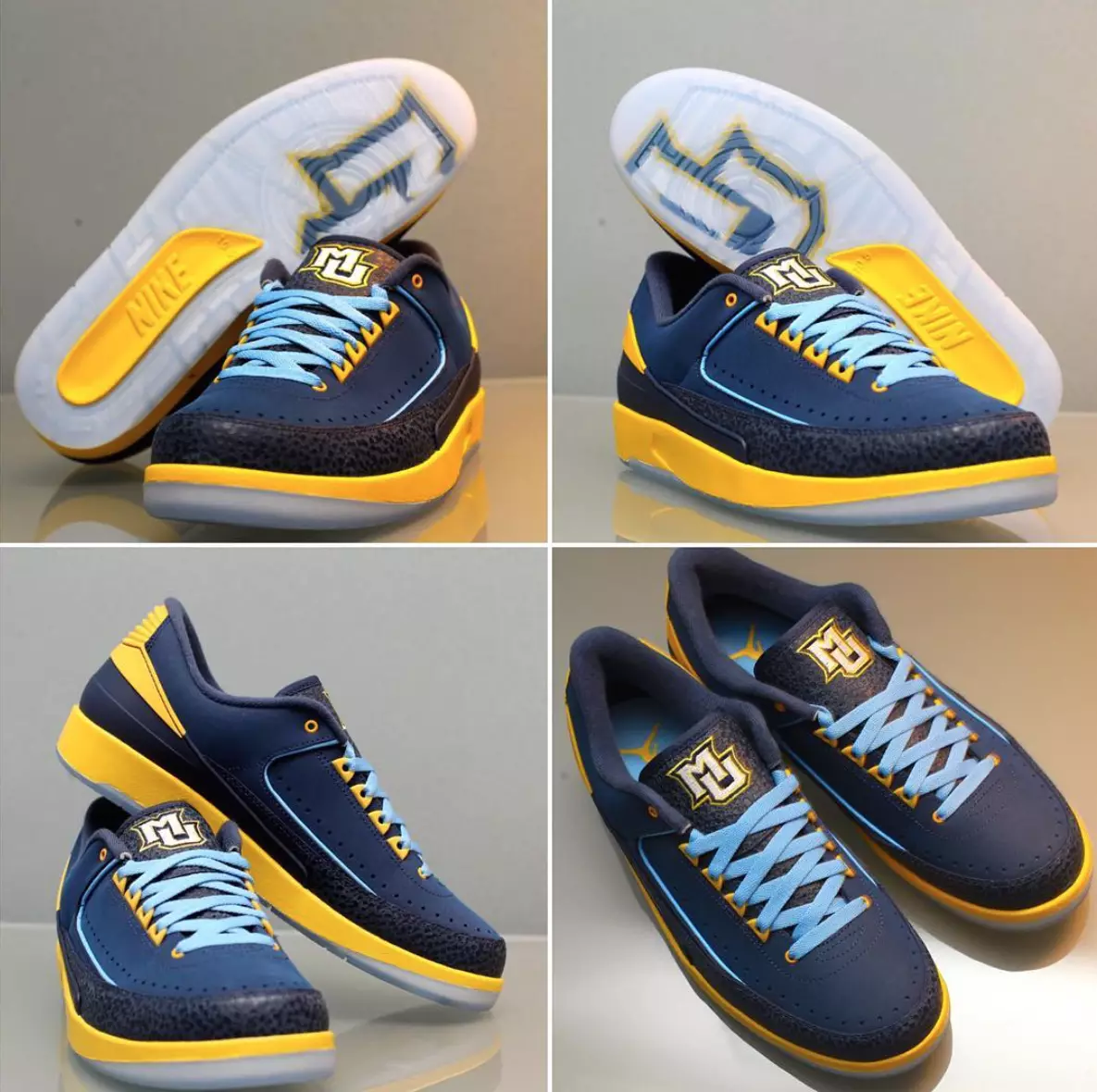 Air Jordan 2 Bajo Marquette