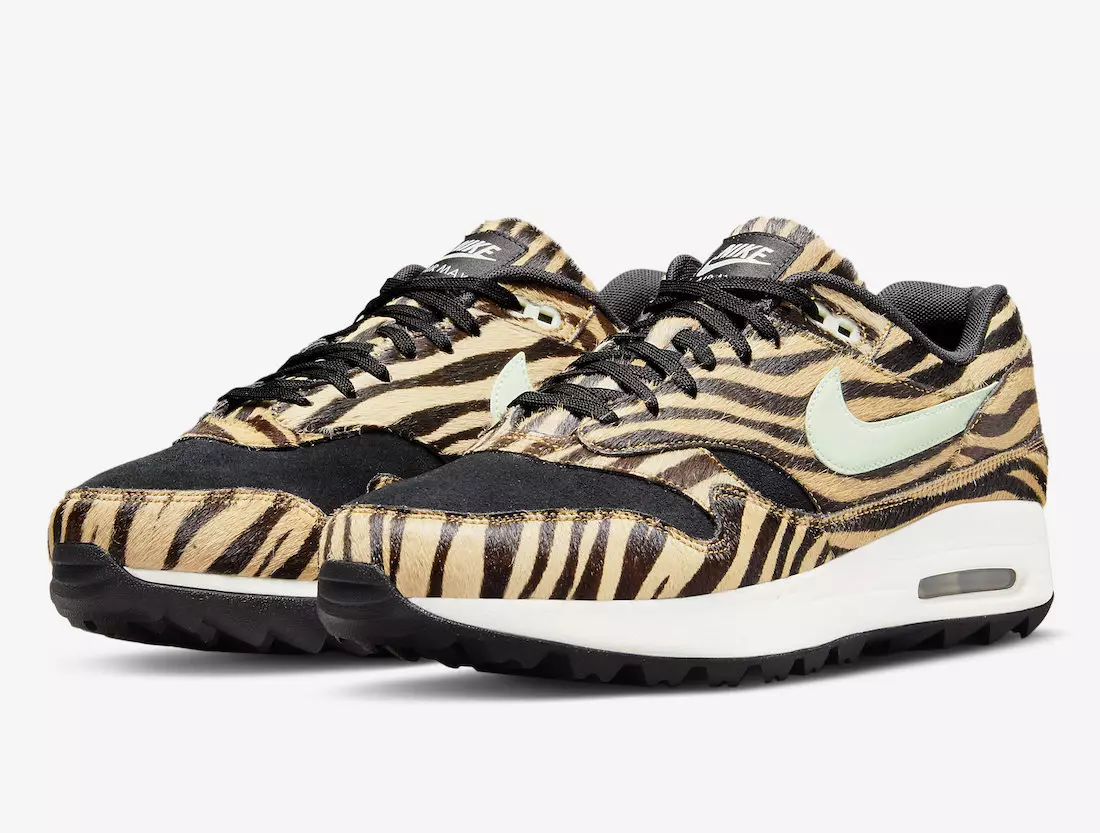 Nike Air Max 1 գոլֆ՝ պատված Tiger Print-ով