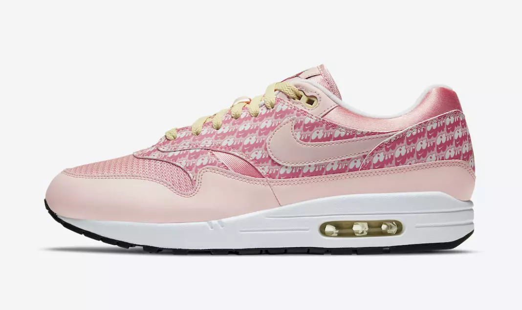 Nike Air Max 1 Strawberry Lemonade CJ0609-600 Tarehe ya Kutolewa