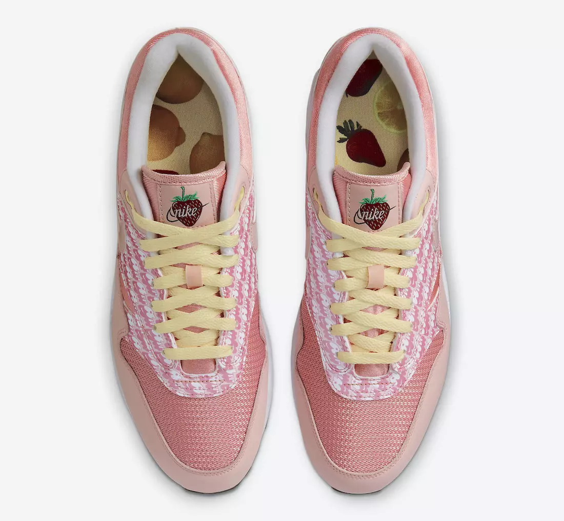 Nike Air Max 1 Strawberry Lemonade CJ0609-600 Megjelenés dátuma