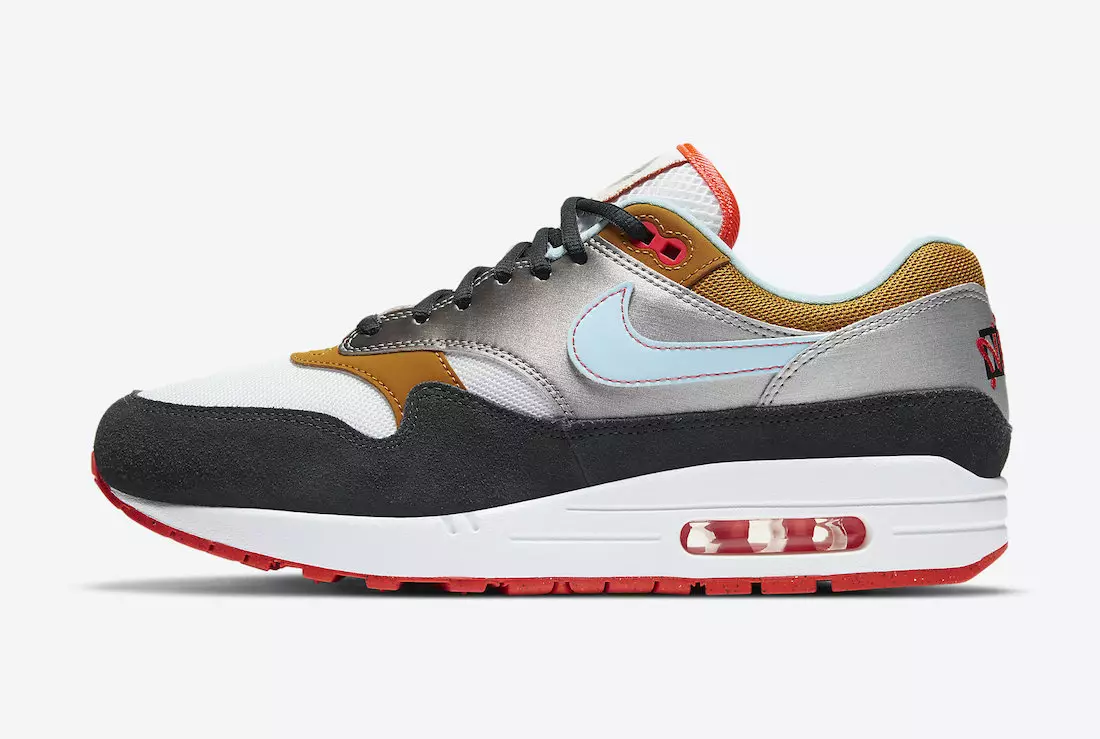 Nike Air Max 1 CZ8138-100 מעלדונג טאָג