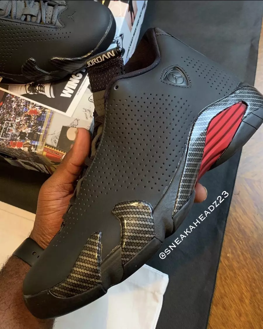 Air Jordan 14 Black Ferrari BQ3685-001 Tarikh Tayangan