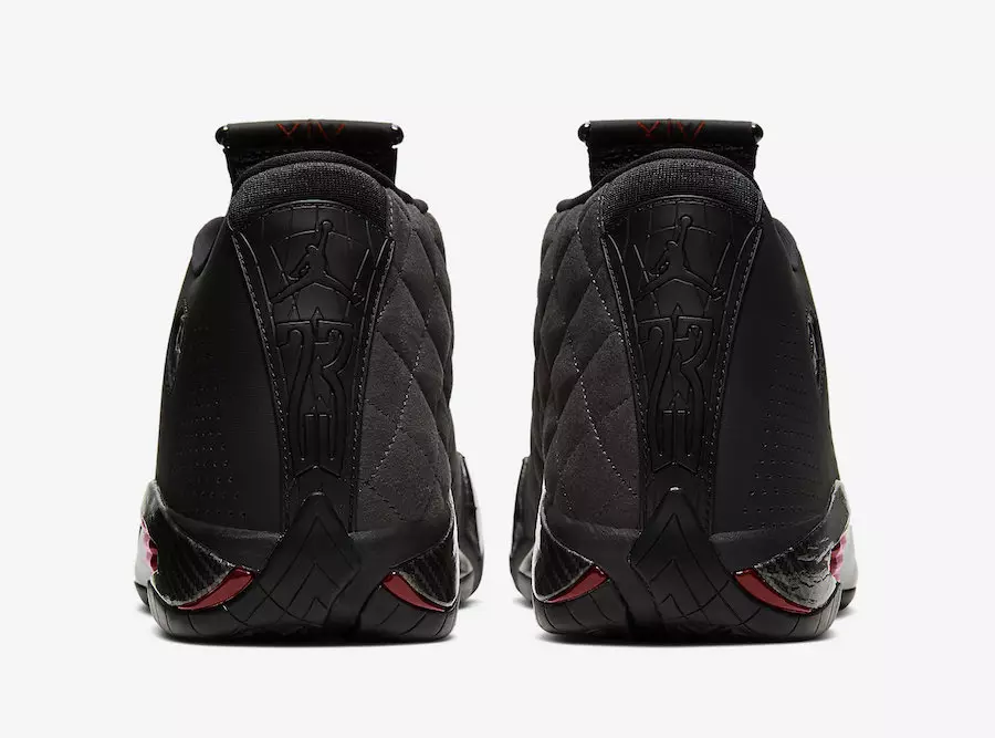 Air Jordan 14 XIV SE שווארצע פערראַרי BQ3685-001 מעלדונג טאָג