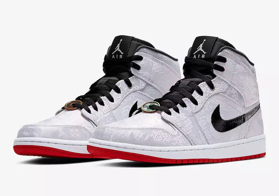 Oficialios CLOT x Air Jordan nuotraukos 1 Mid