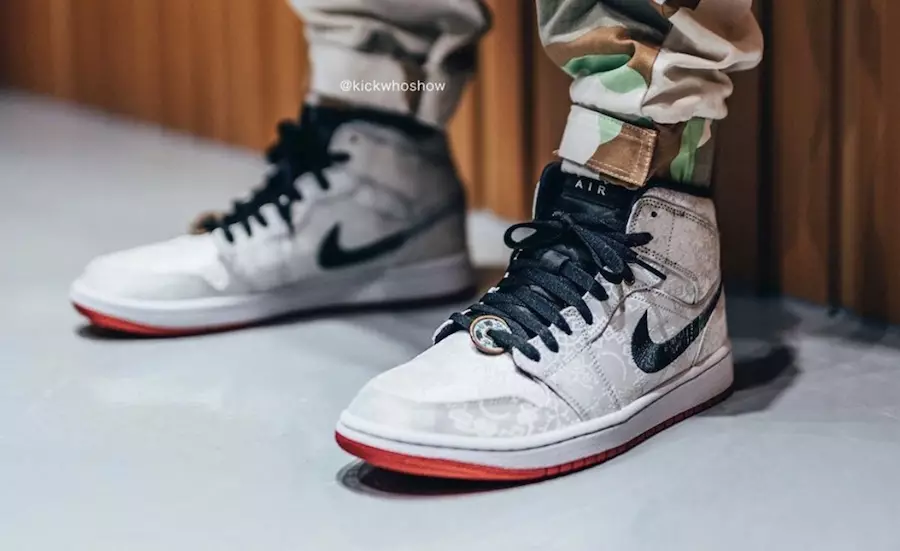 Санаи барориши CLOT Air Jordan 1 Mid Fearless CU2804-100