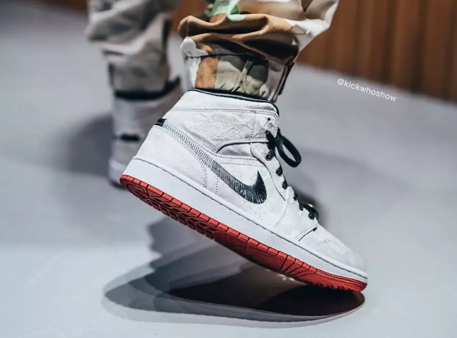 CLOT Air Jordan 1 Lár Fearless CU2804-100 Dáta Eisiúna