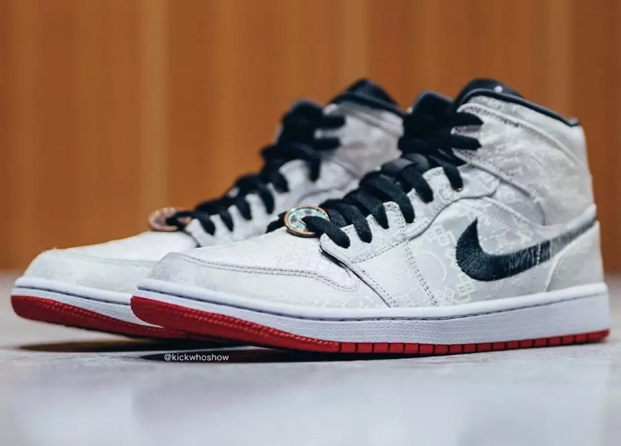 CLOT Air Jordan 1 Lár Fearless CU2804-100 Dáta Eisiúna