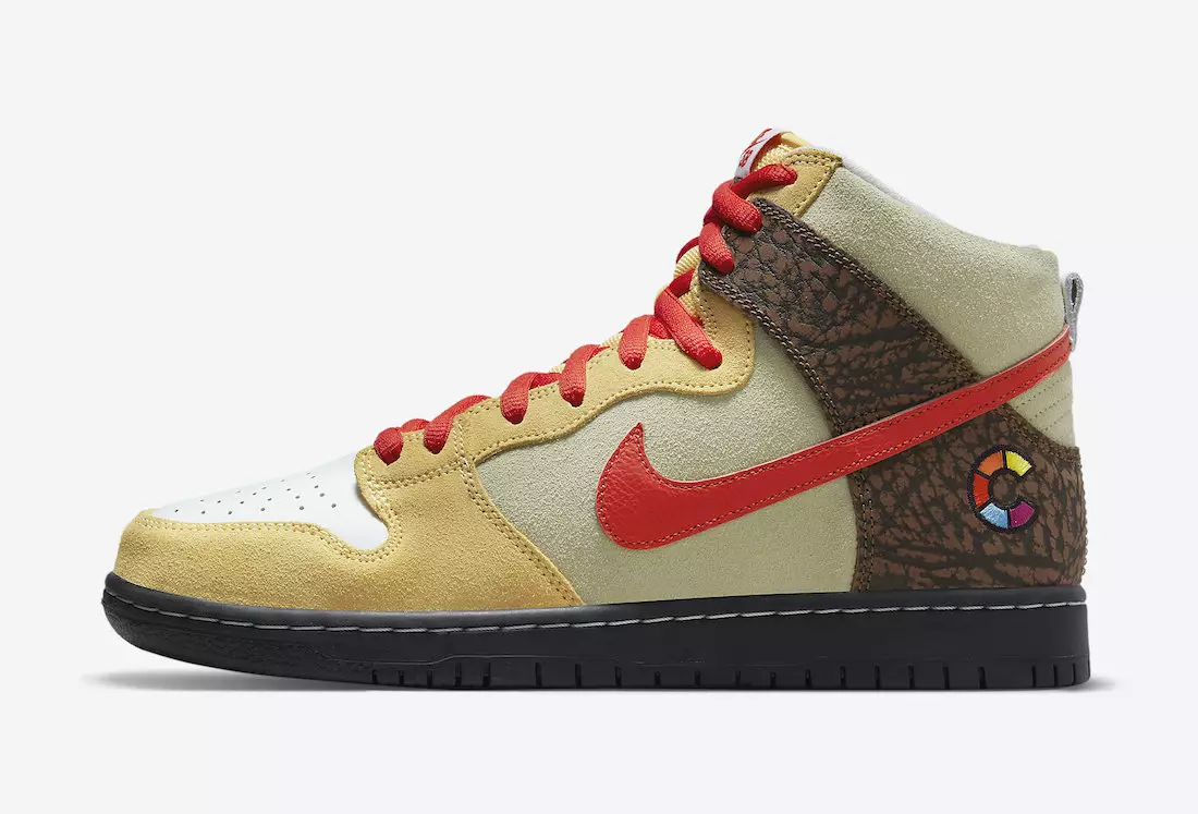 גלגיליות צבעוניות Nike SB Dunk High Kebab והרס CZ2205-700 תאריך שחרור