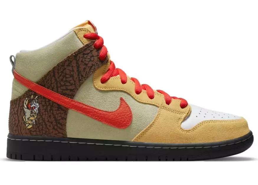 Színes korcsolyák Nike SB Dunk High Kebab és Destroy Megjelenés dátuma