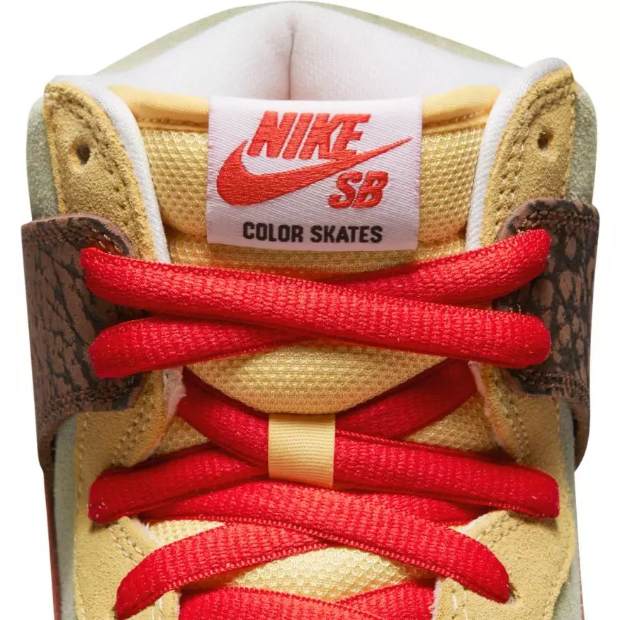 Fargeskøyter Nike SB Dunk High Kebab og ødelegge utgivelsesdatoen