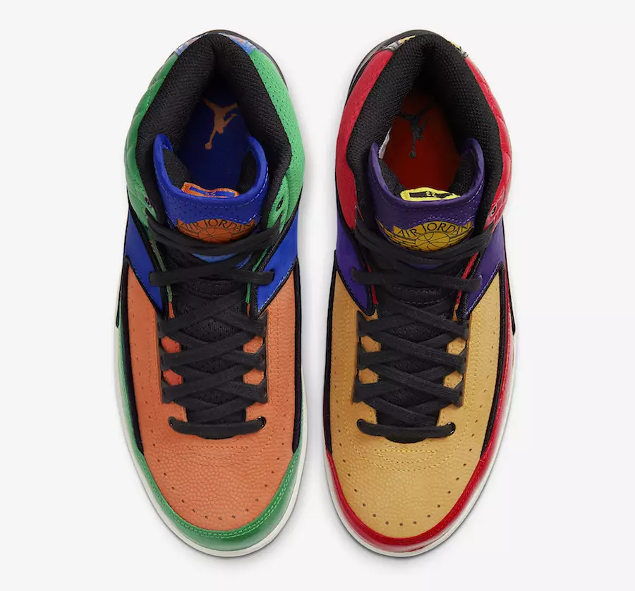 Harga Tarikh Tayangan Air Jordan 2 Multicolor CT6244-600